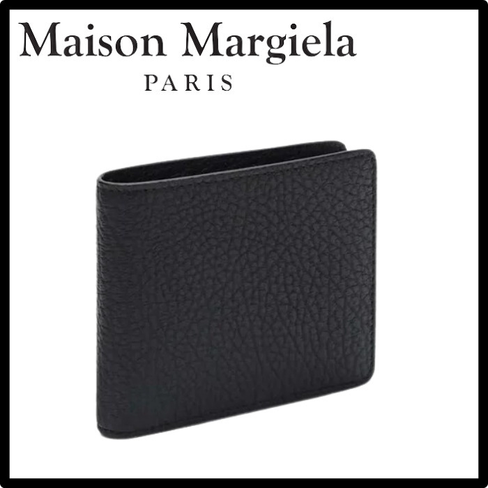 【シンプル☆】Maison Margiela レザー 二つ折り カードケース