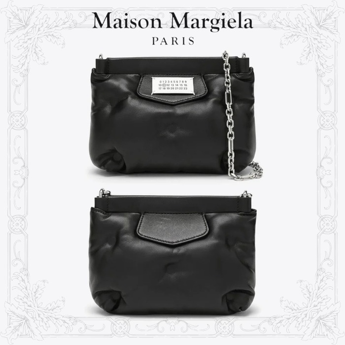 【Maison Margiela】 ミニ スラム レザー クロスボディバッグ