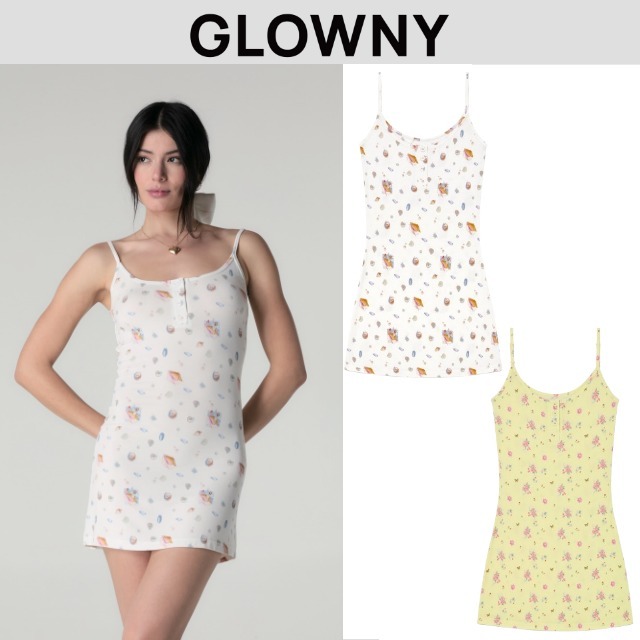 【GLOWNY】 MELLOW CAMI DRESS ★送料関税込み★
