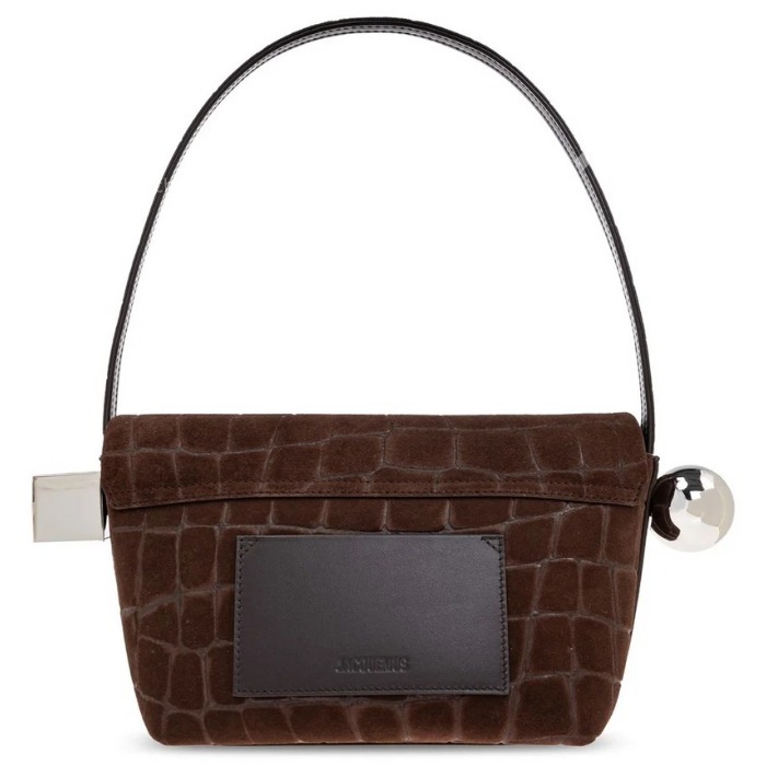 ジャックムス Rond Carre 折りたたみショルダーバッグ The large Rond Carré by JACQUEMUS | Official website