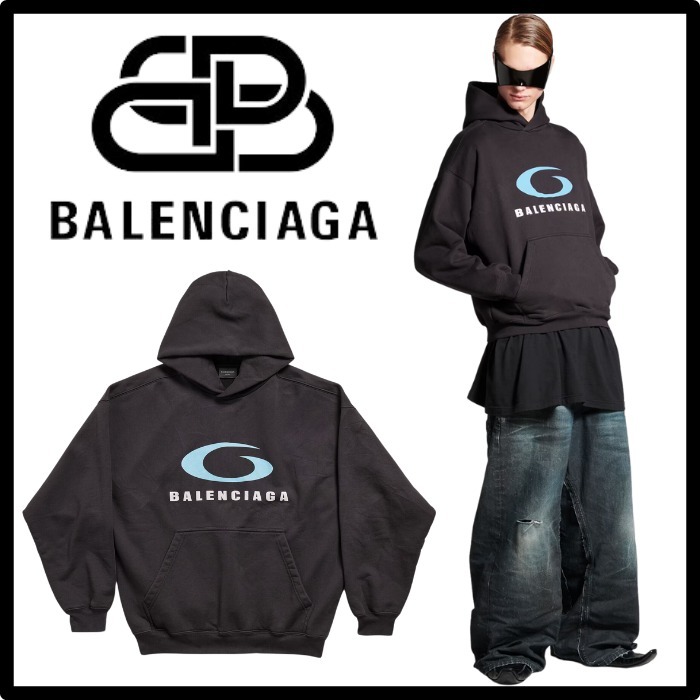 【すぐにお届け☆】BALENCIAGA Loop Sports Icon Hoodie