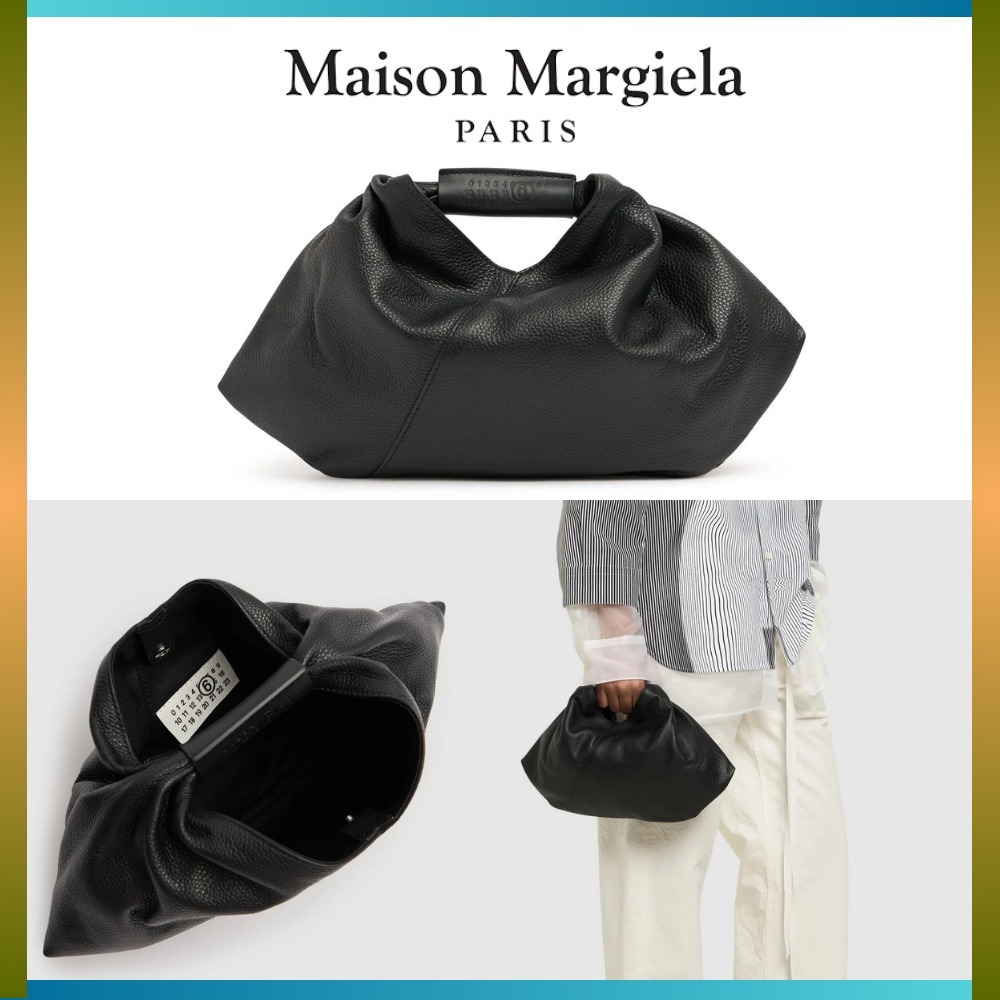 MM6 【Maison Margiela】 グレイン レザー バッグ