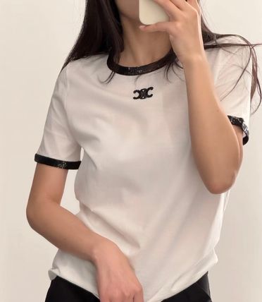 【入手困難☆】Celine セリーヌ Tシャツ トライアンフ ホワイト ホワイト(白)系 CELINE(セリーヌ) トップス(レディース
