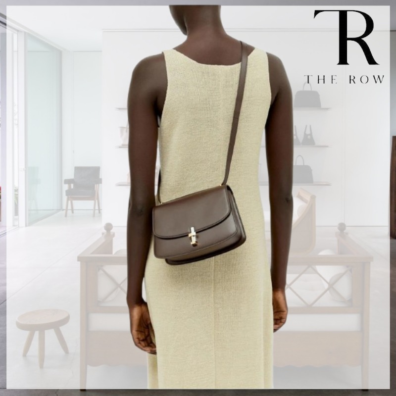 （セレブ御用達）The Row Sofia レザーショルダーバッグ