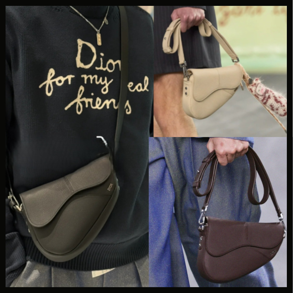【どの色もシックで素敵♡】Dior saddle バッグ ミニ