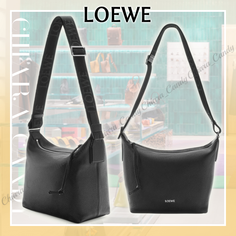【25SS NEW】LOEWE /Cubi Small カーフスキンクロスボディバッグ