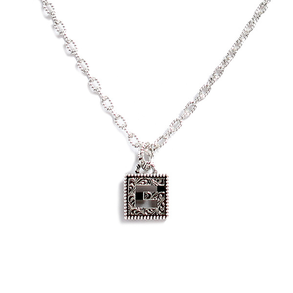 GUCCI ネックレス スクエアGクロス 552768 J8400 0811