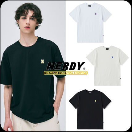 NERDY DNA モノグラムベア半袖Tシャツ スカイブルーの通販 by