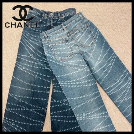 春夏はデニムで可愛さアップ♡【CHANEL】25P COCOシュシュ 春夏 CHANEL(シャネル) デニム・ジーパン(レディース) - 海外