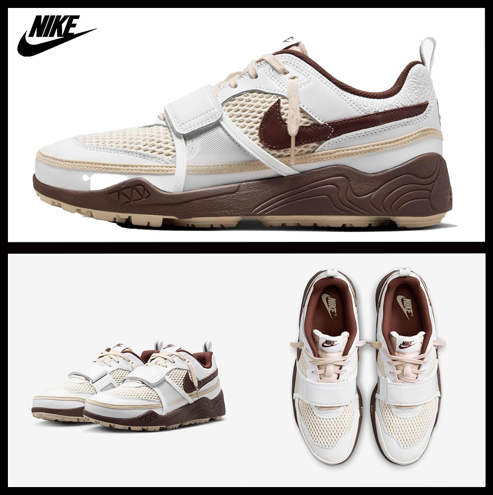 ★Nike TRAVIS SCOTT X NIKE ZOOM FIELD JAXX LIGHT CHOCOLATE★