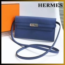 【Blue Royal × シルバー金具】HERMES ケリートゥーゴー/To Go