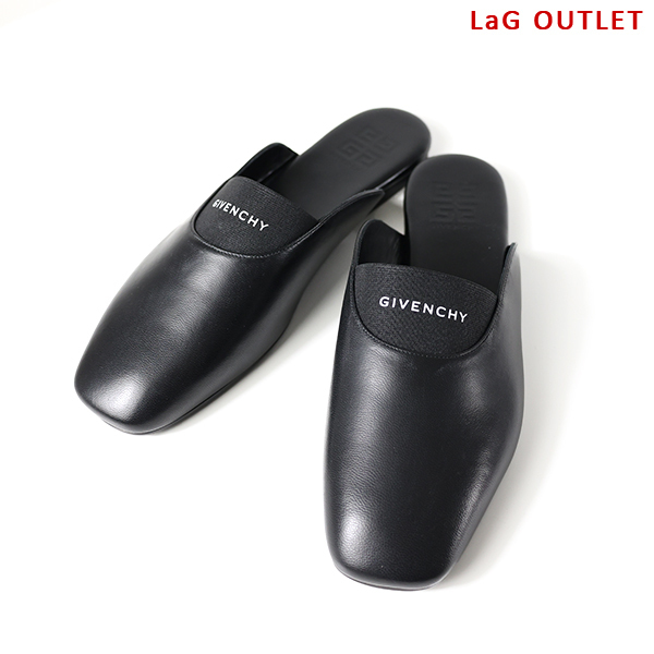 GIVENCHY ミュール フラット底 アウトレット BE201AE 1BT 001