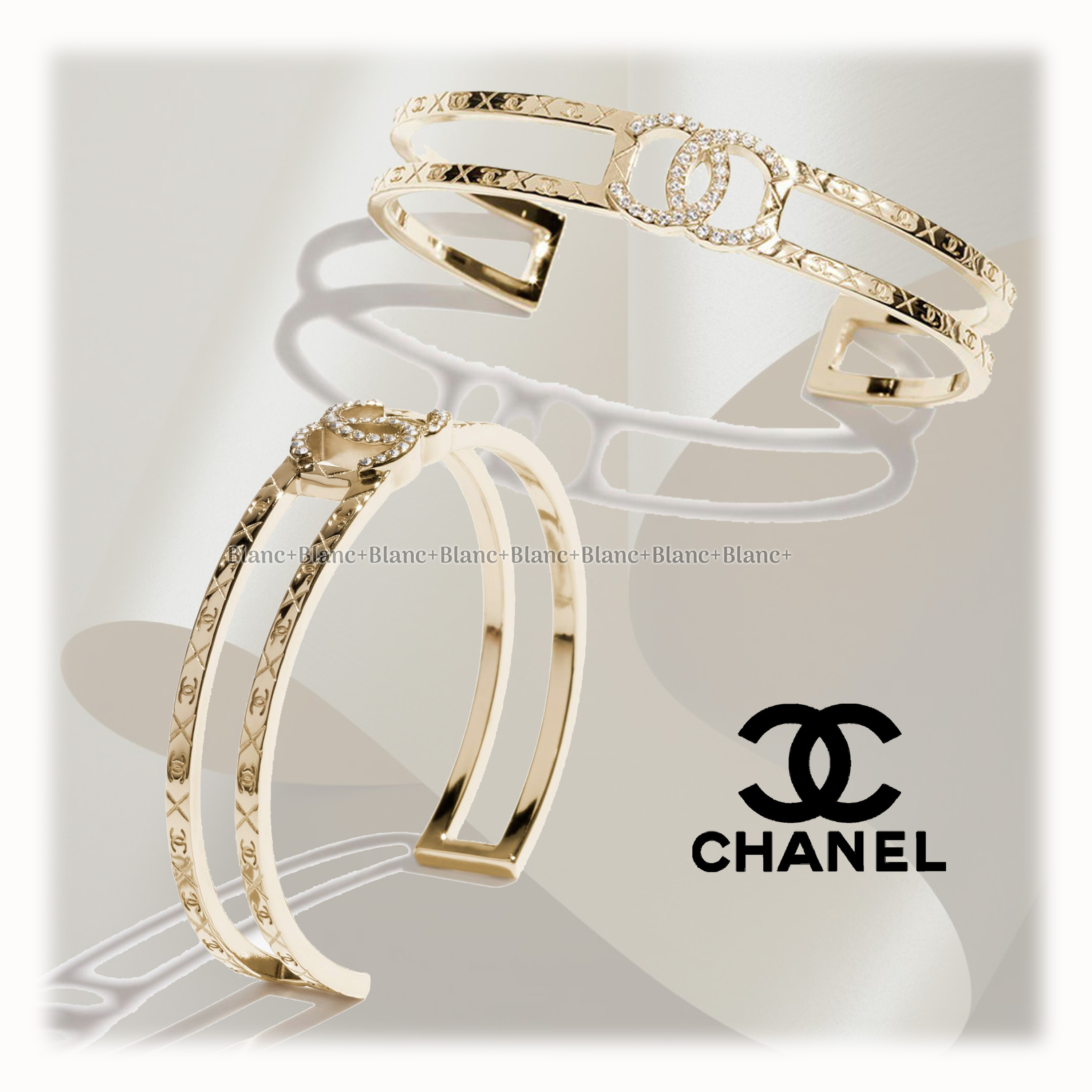 上品な輝き♡【CHANEL】バングル