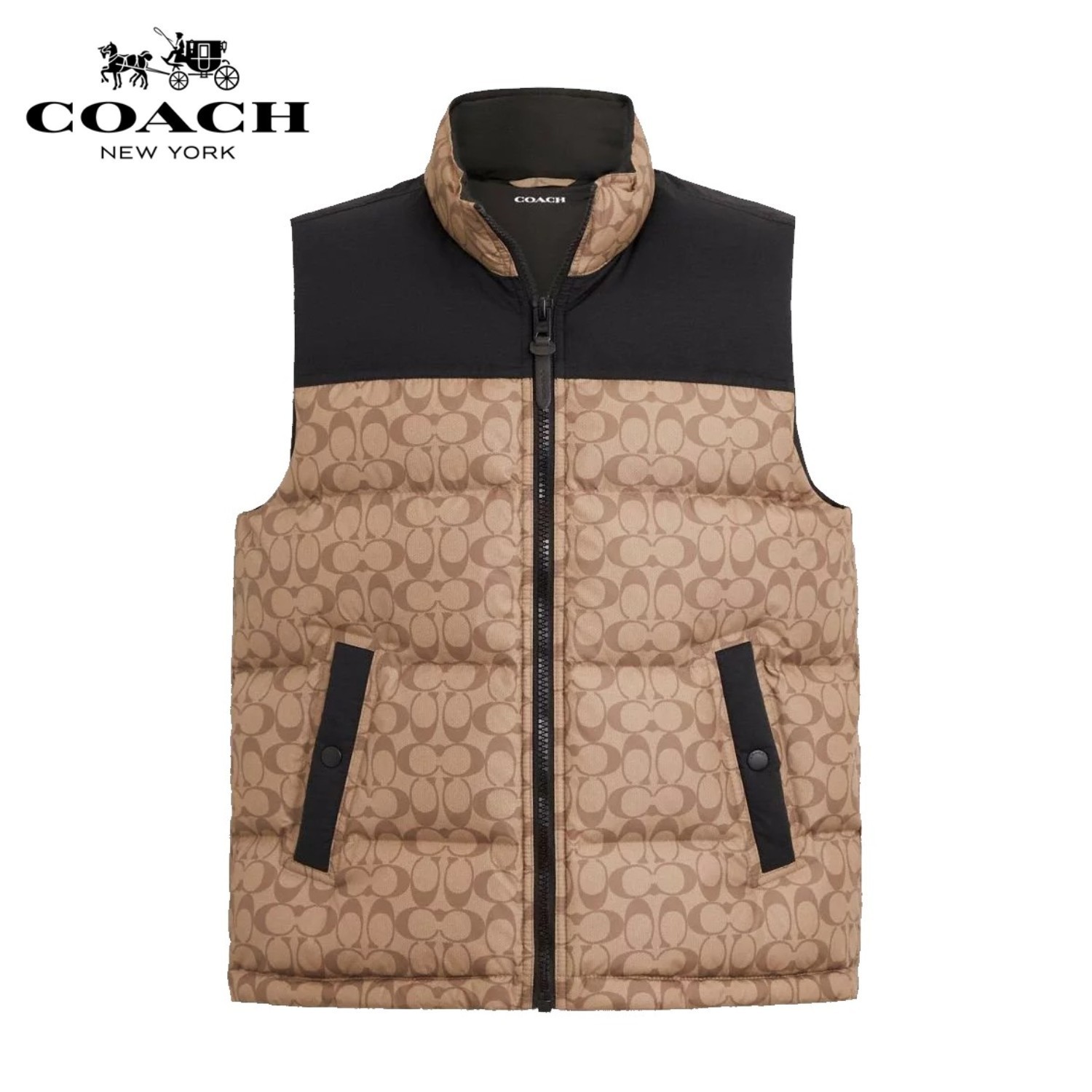 すぐにお届け！在庫確保済！【COACH★CG625】ダウンベスト