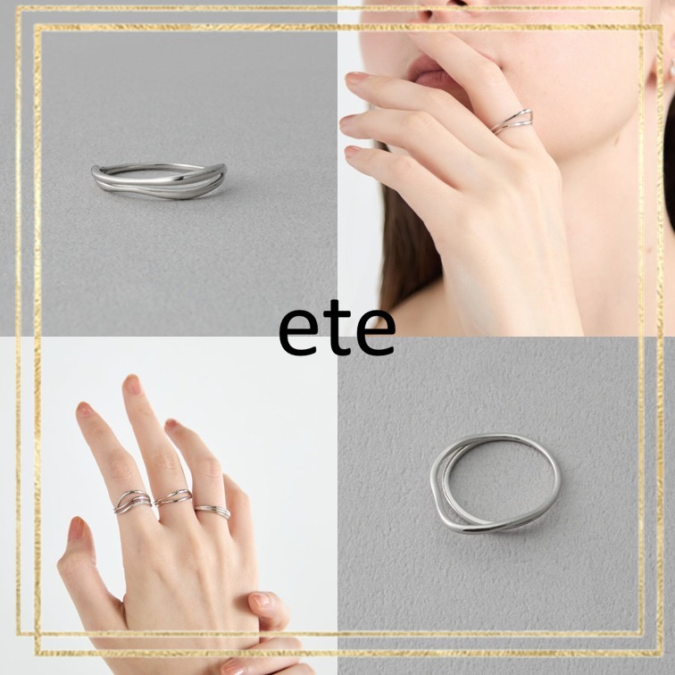 ete エテ リング 指輪 デイリープラチナ PT501 グラデーション