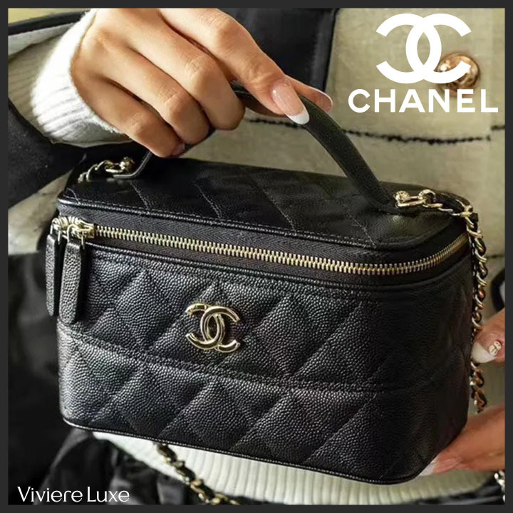 *可憐で上品*【CHANEL】愛らしいバニティショル 25C