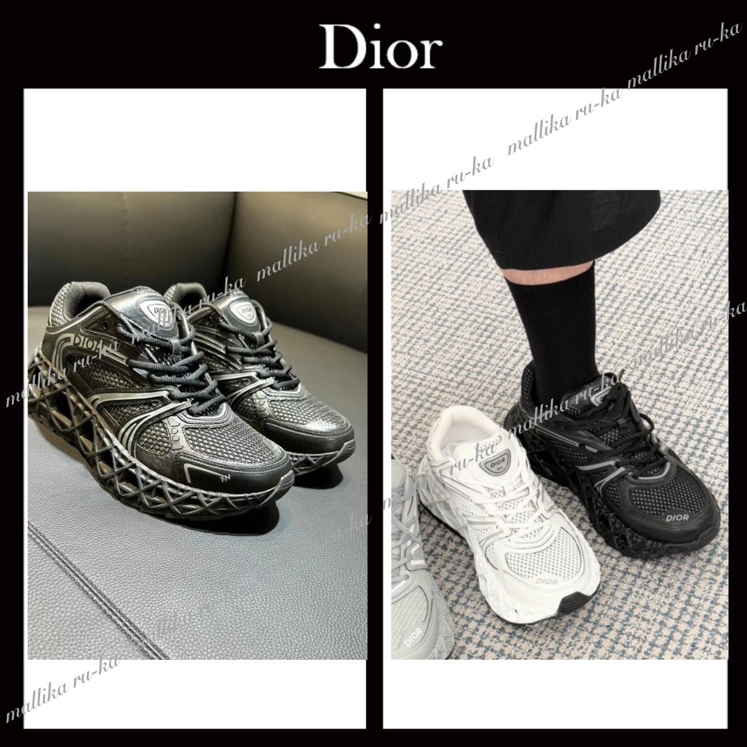 オシャレメンズに☆ソールが斬新【Dior】B35 NXXT スニーカーBL