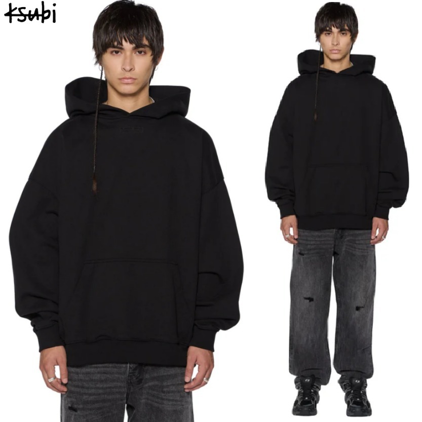 【KSUBI】ロゴ入オーバーサイズフーディintruder ekcess hoodie
