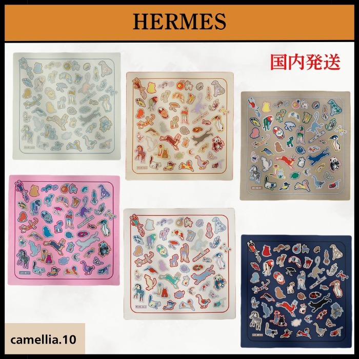 品格を纏うスタイル【HERMES】スカーフ キャラクテリスティック