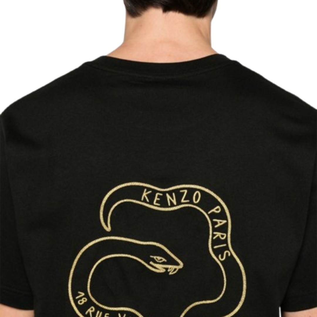 KENZO スネーク刺繍Tシャツ 【関税込】 KENZO スネーク 刺繍Tシャツ (KENZO/Tシャツ・カットソー