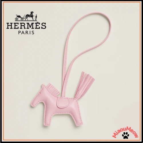 【希少カラー♪】HERMES バッグチャーム ロデオ ペガサス PM