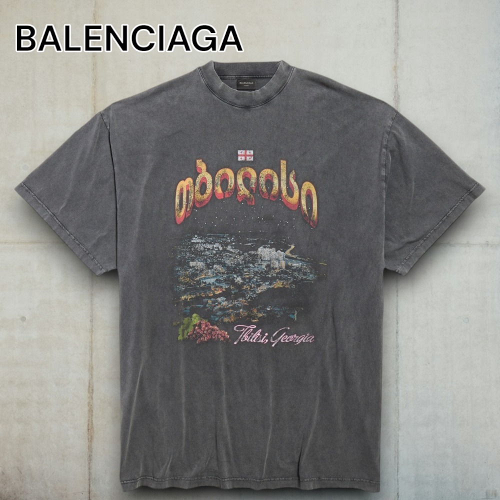 【BALENCIAGA】メンズ Tbilisi Tシャツ オーバーサイズ