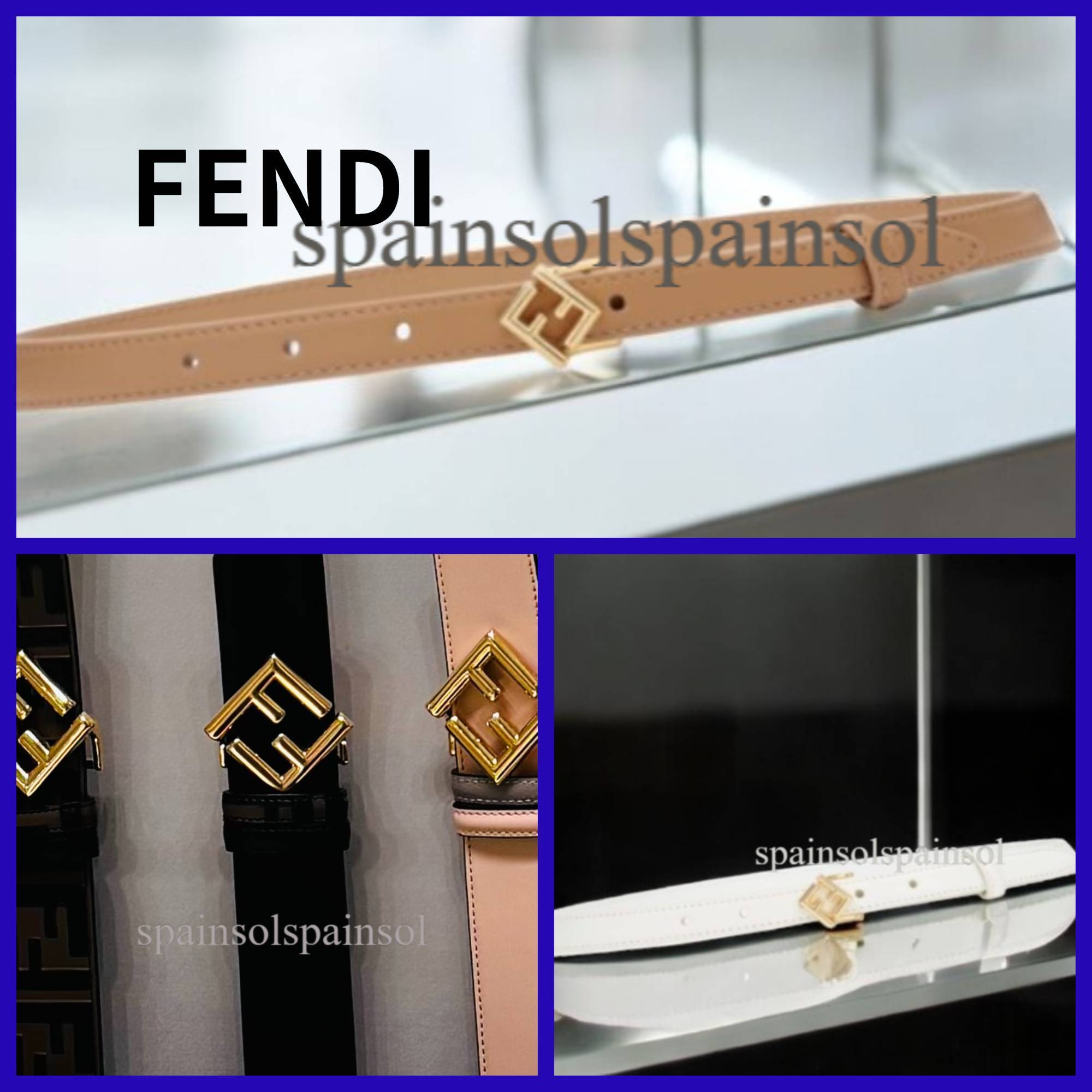 新作♪【FENDI】FFベルト