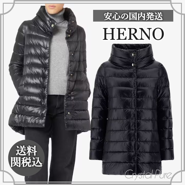 【HERNO】AMELIA ハイネック ダウンジャケット【送料関税込】