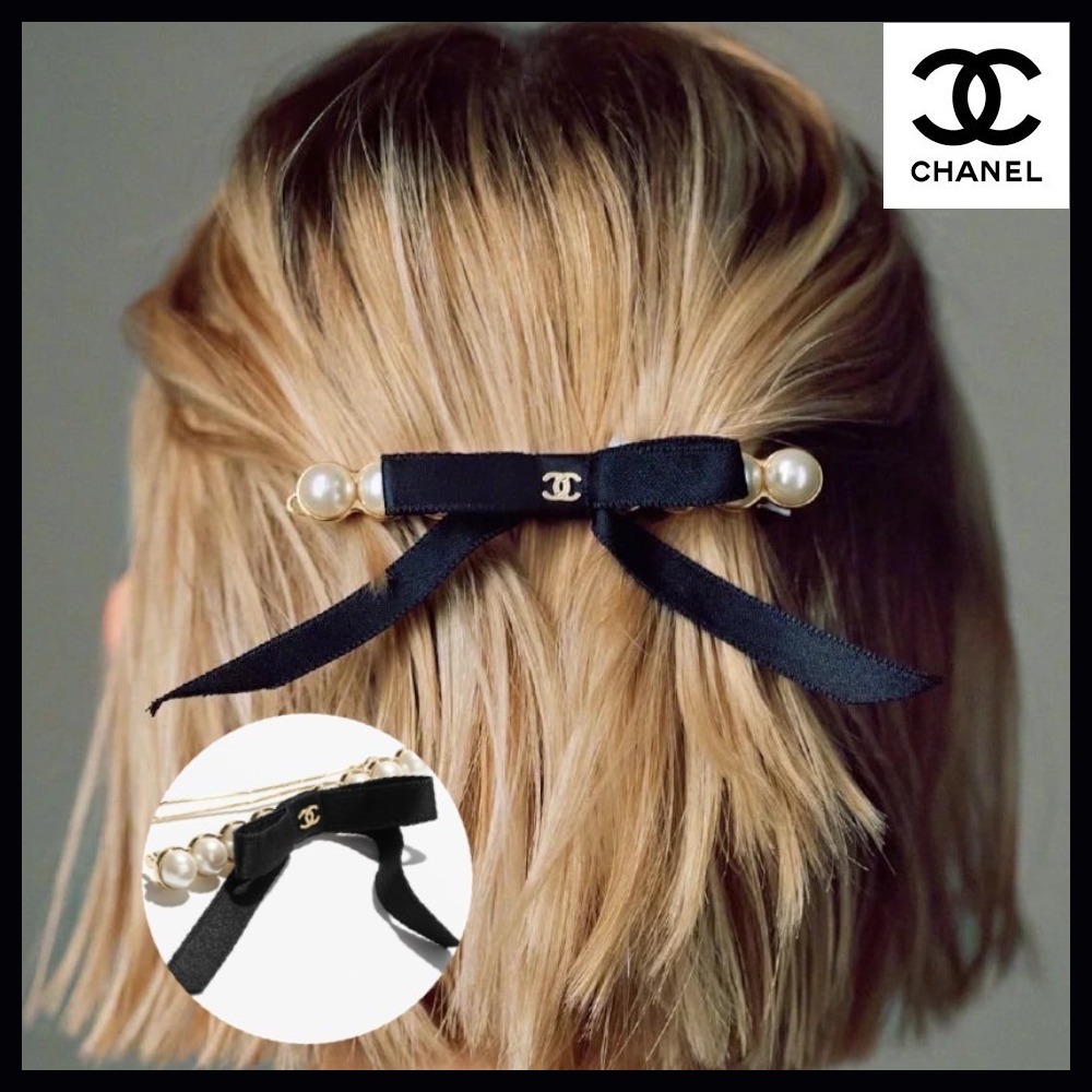 【ワンポイントでエレガントに♪】CHANEL ヘアアクセサリー