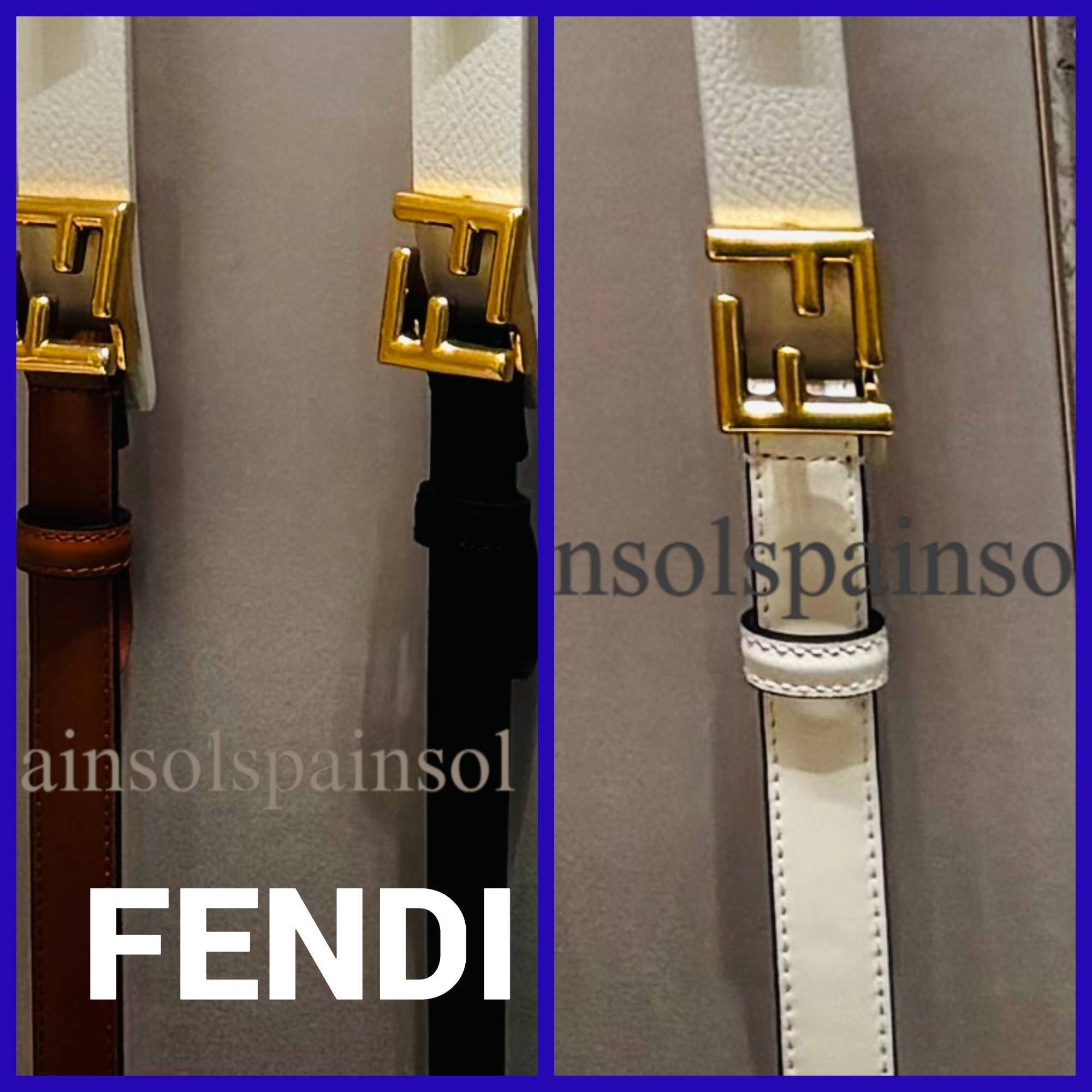 お洒落で可愛い♪【FENDI】FFベルト
