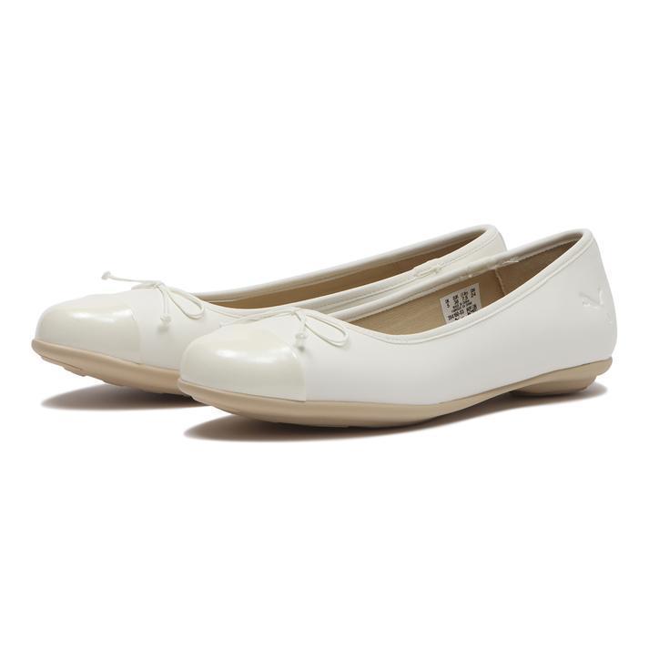 【PUMA】 プーマ W YONGI FLAT RIBBON WARM WHITE 国内発送