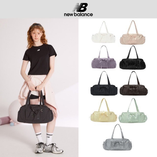 【New Balance】 Glossy Ribbon Duffel Bag ★送料関税込み★