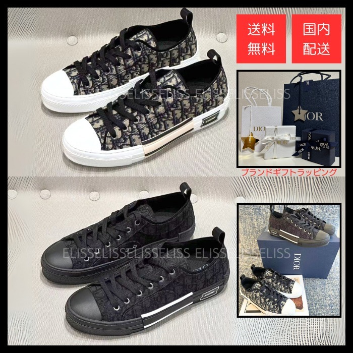 国内【足元格上げ♪】DIOR B23 ロートップスニーカー