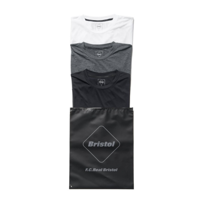 【F.C.Real Bristol】TECH DRY 3PACK TEE/Tシャツセット３パック