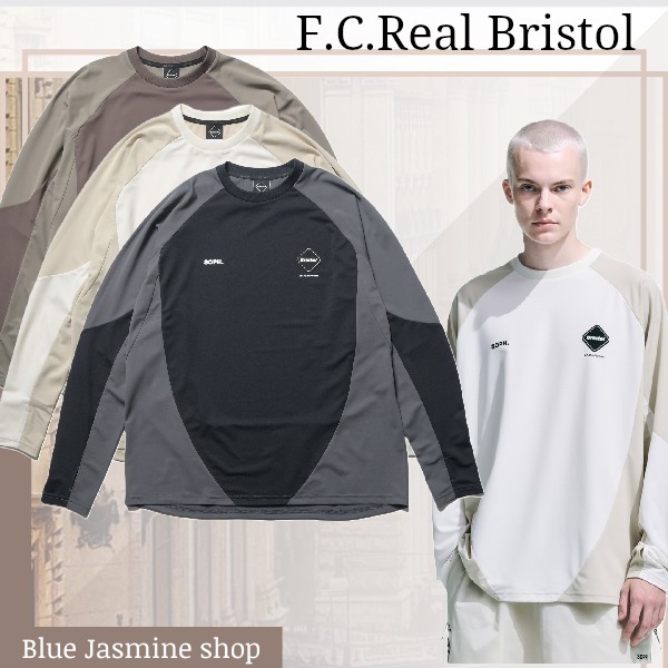 要在庫確認【国内発】F.C.Real Bristol /  STREAM LINE L/S TOP