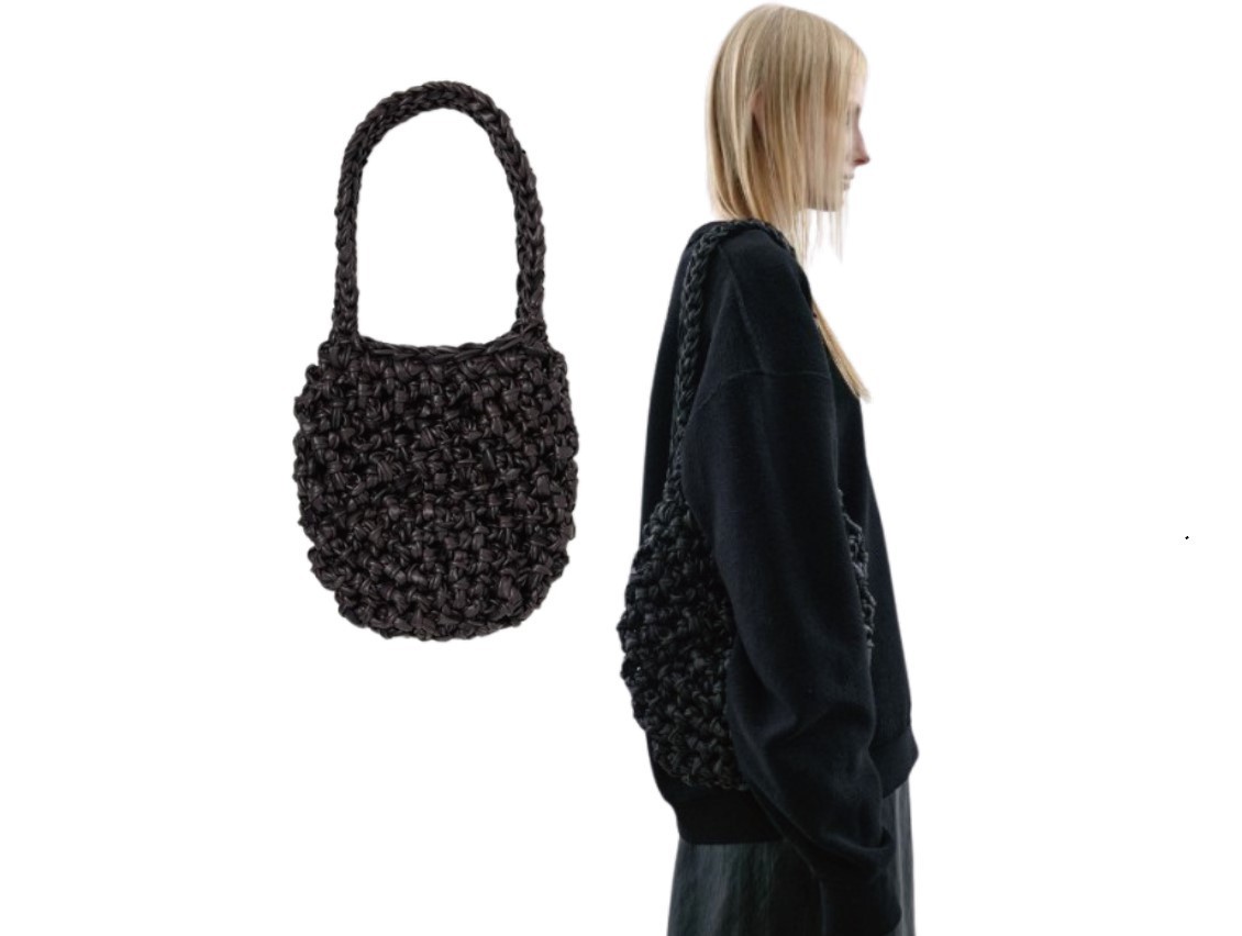 韓国商品/NOTHINGEVERYTHING VEGAN LEATHER SHOULDER BAG