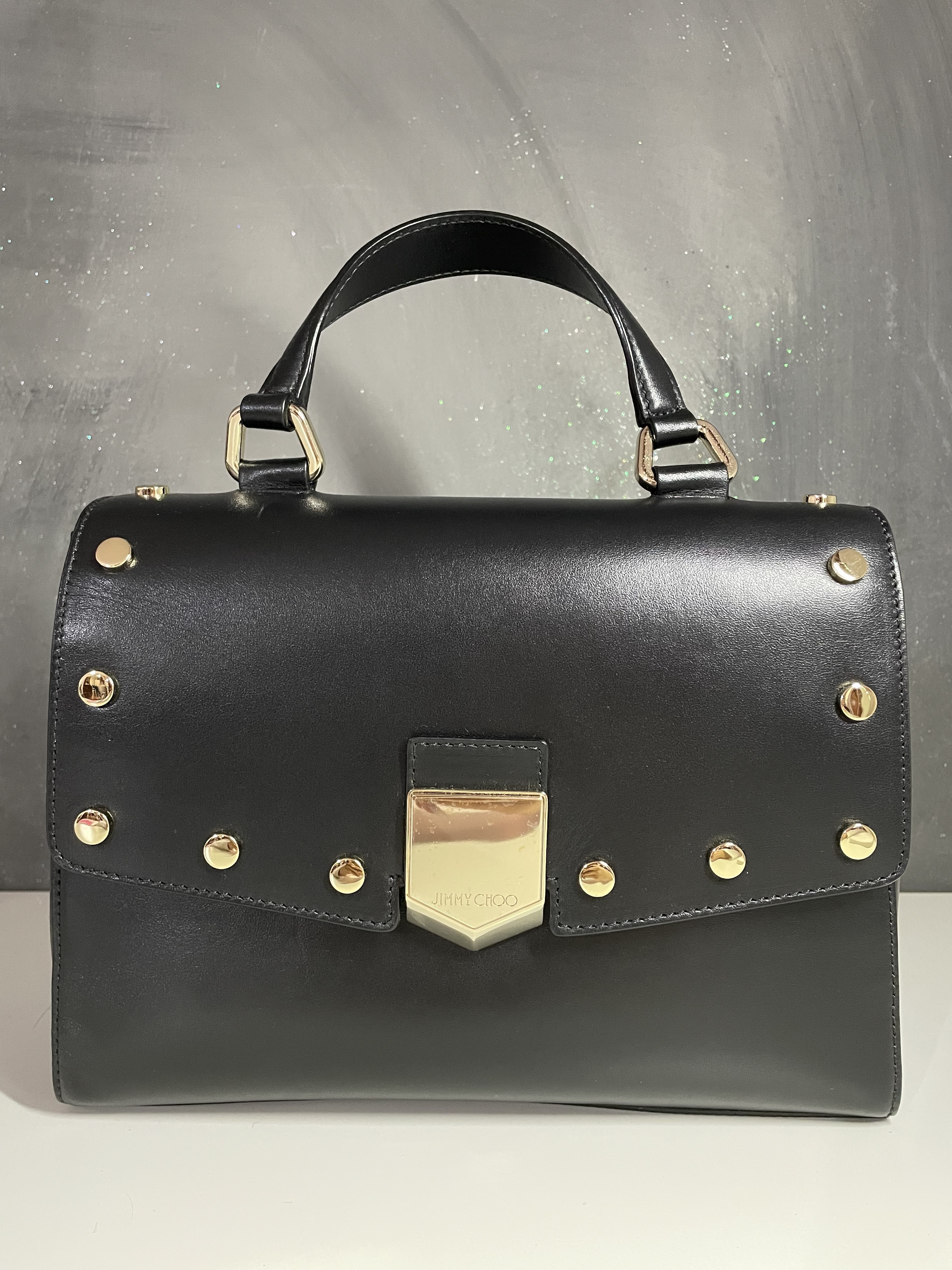 【JimmyChoo】Sale★Lockett★１点限定 outlet 2wayレザーバック