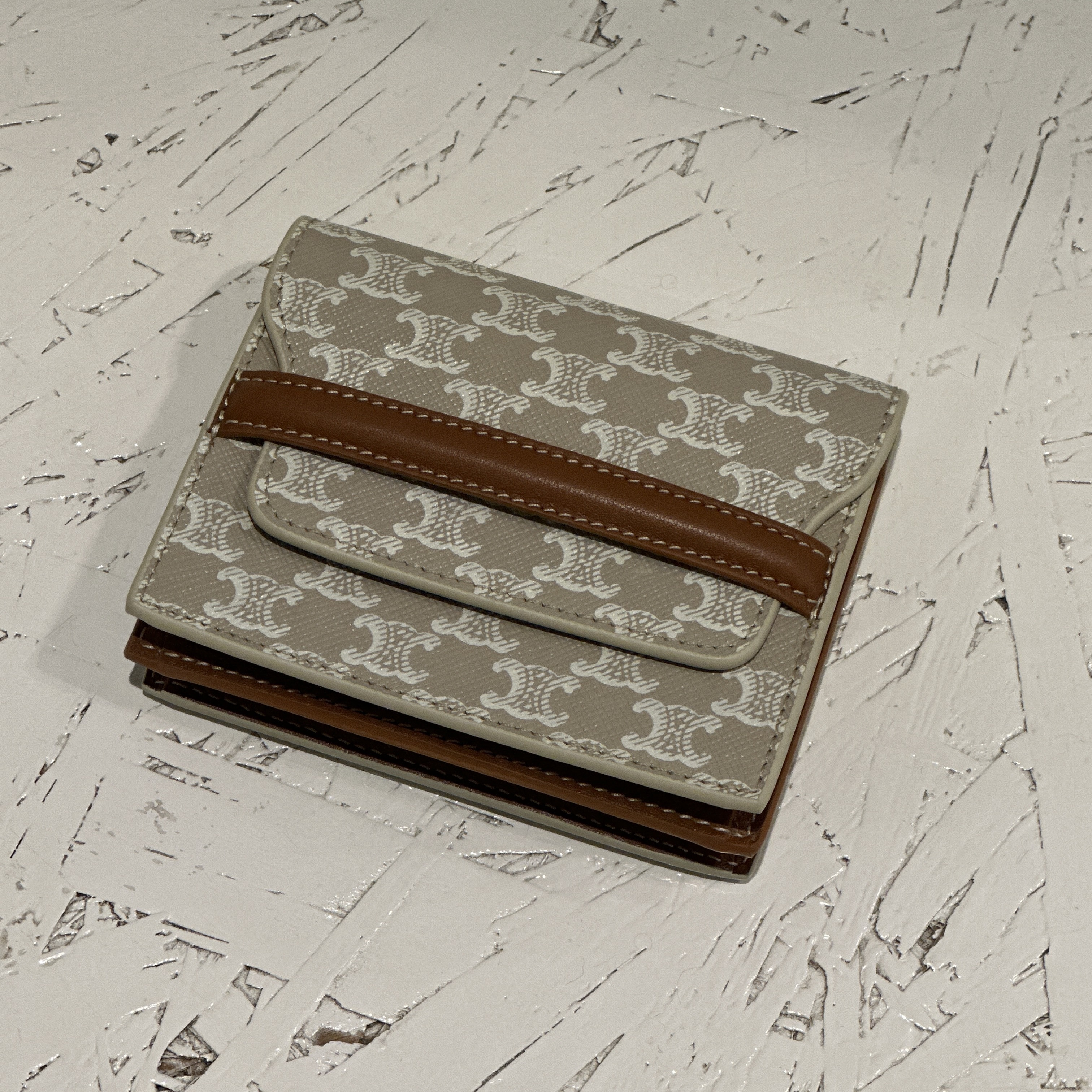 [VIPセール] CELINE セリーヌ カードホルダー Triomphe Canvas