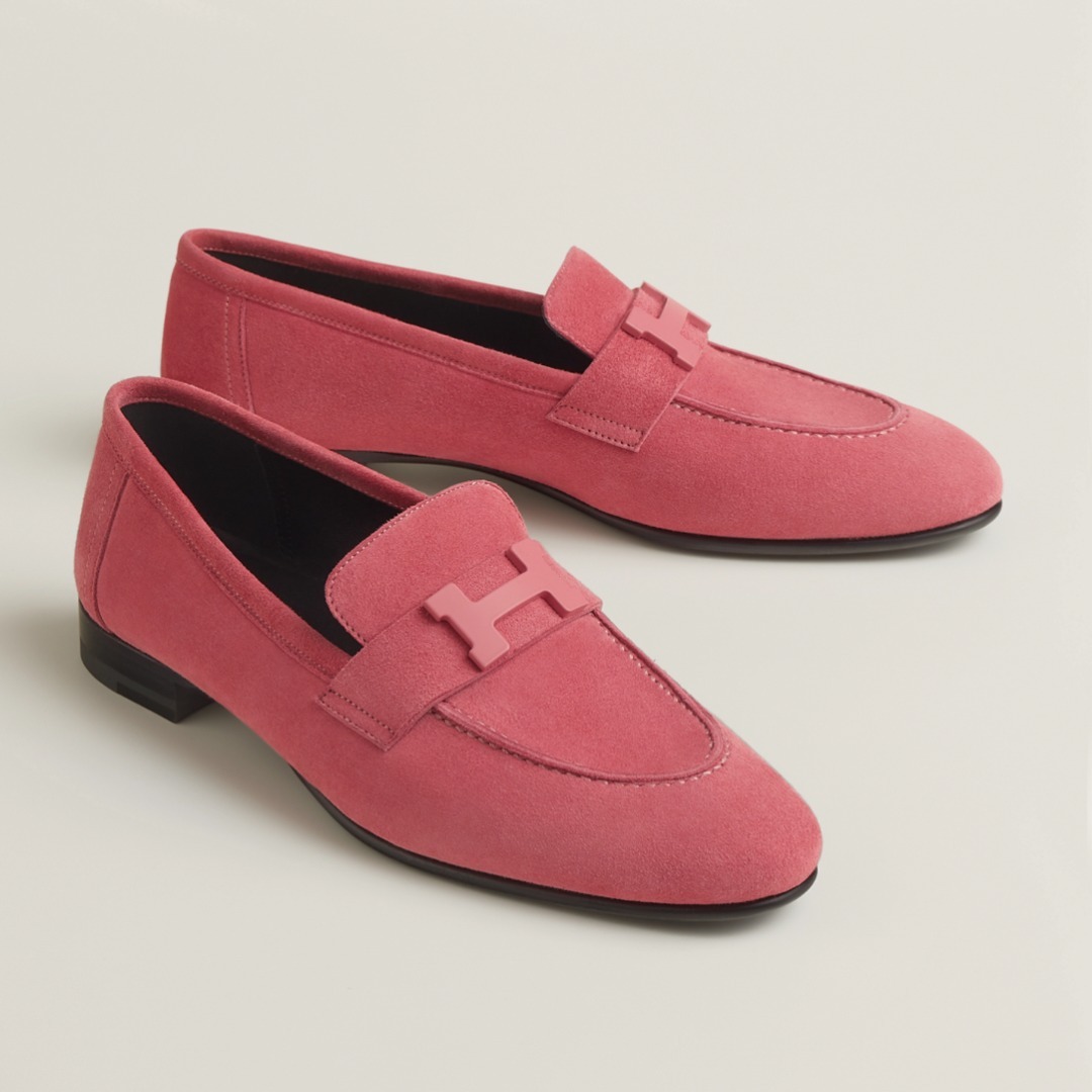 【大人気/お洒落♪】HERMES 《パリ》モカシン ローファー