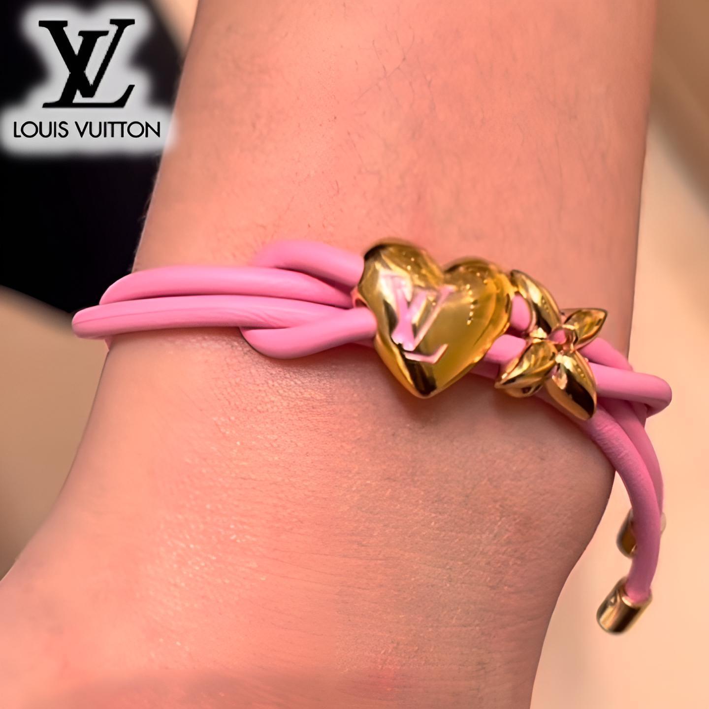 ハートが可愛い♪【Louis Vuitton】ブルーミング ブレスレット