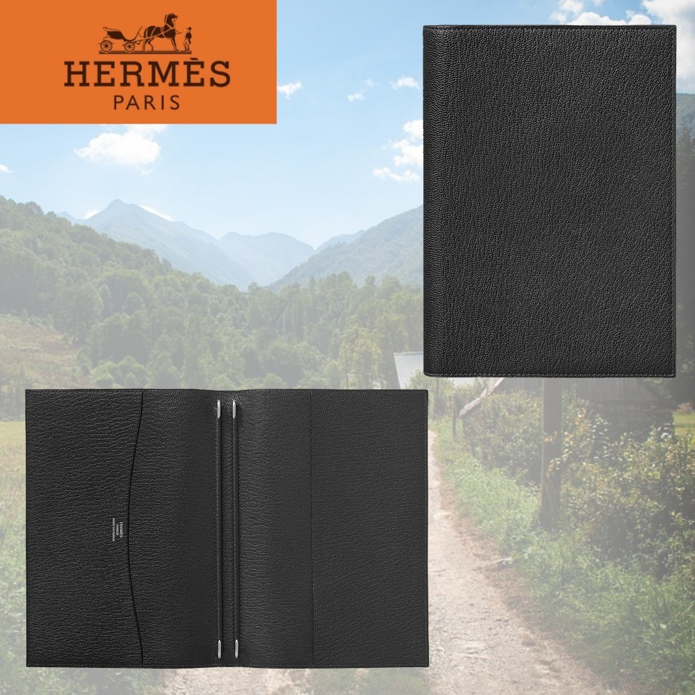 【大人気】HERMES グローブ トロッター ダイ 手帳カバー