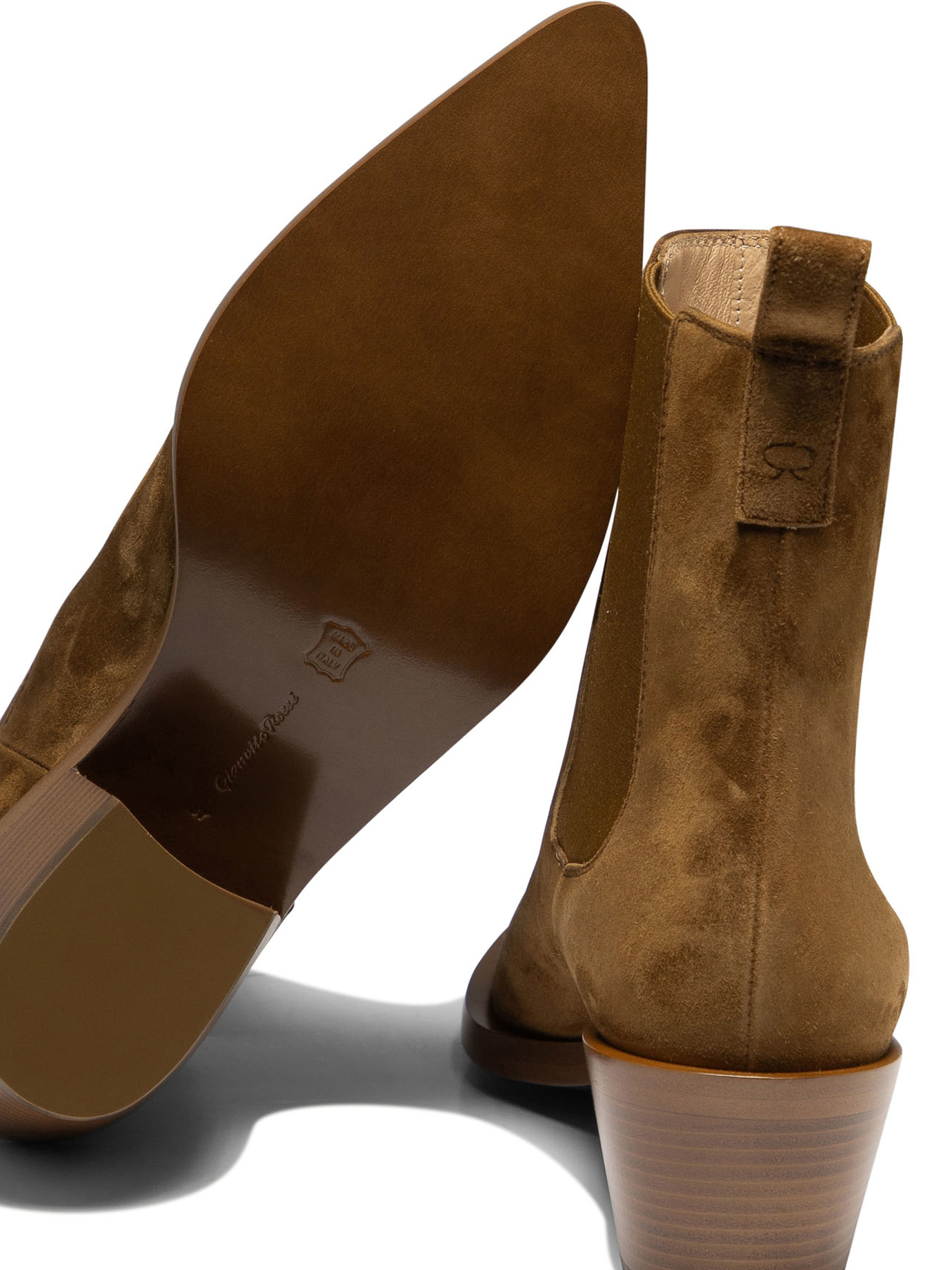 ショートブーツ・ブーティ Gianvito Rossi \"Wylie\" ankle boots Beige