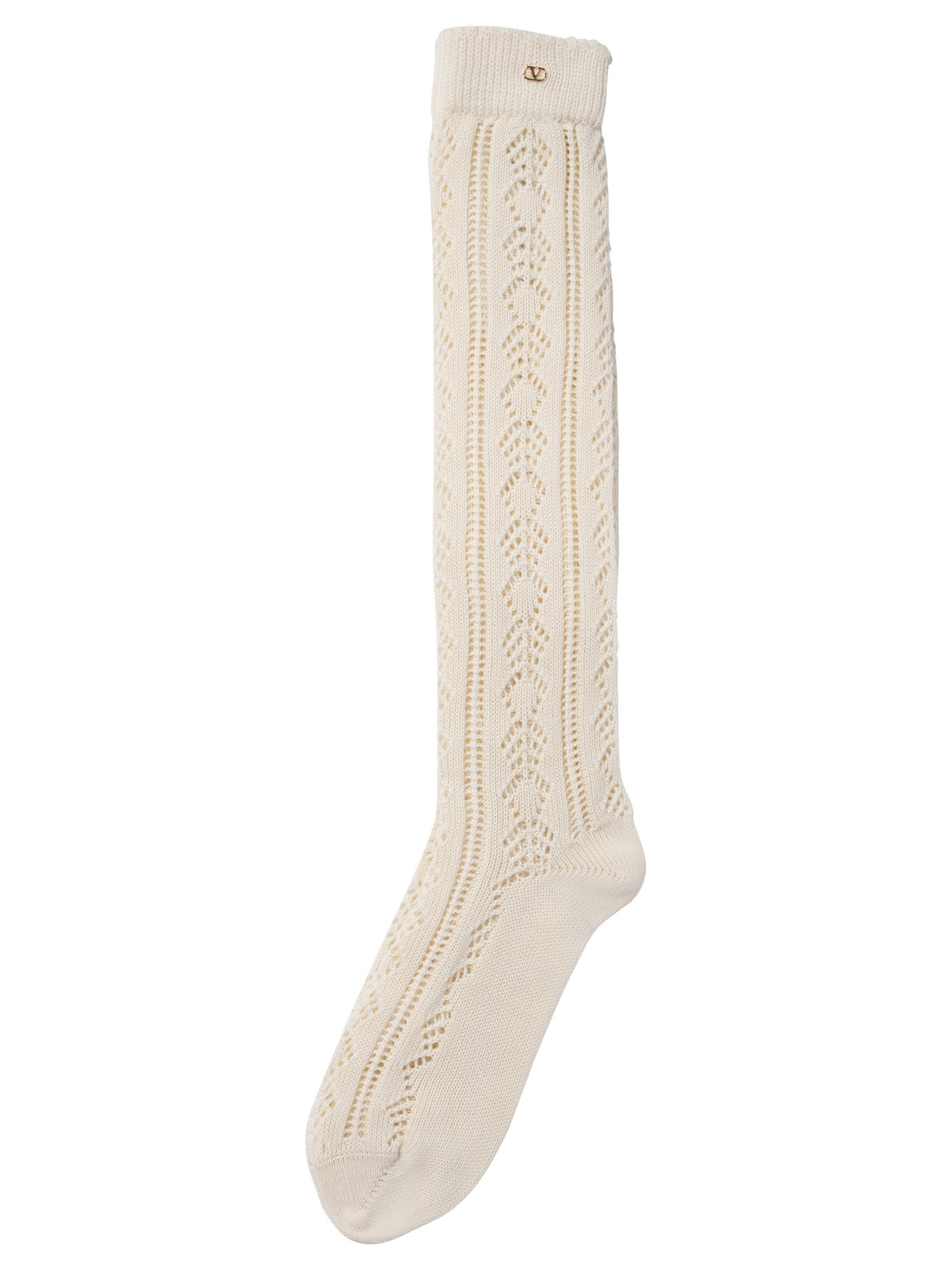 タイツ・ソックス Valentino Socks White