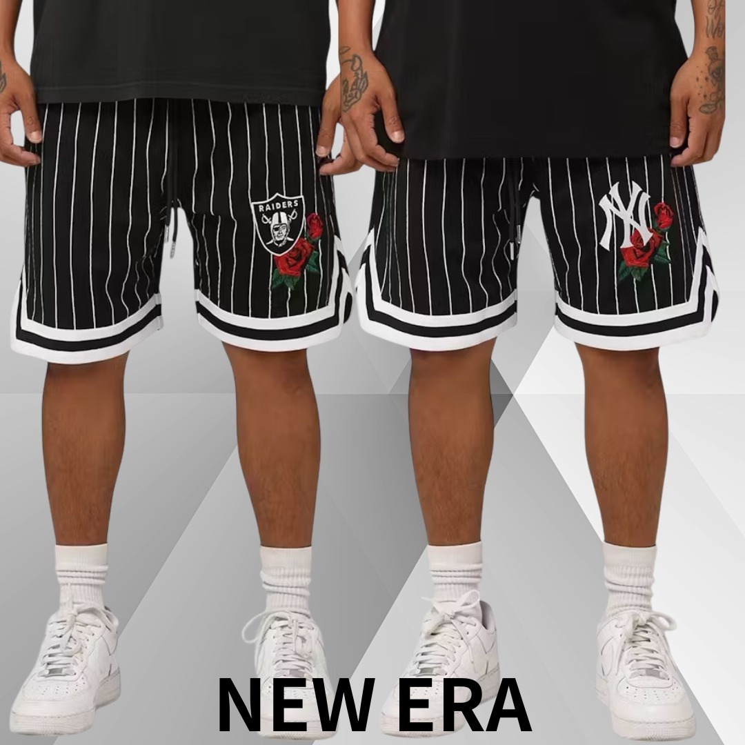 NEW ERA ☆ ROSE メッシュ ショーツ ハーフパンツ