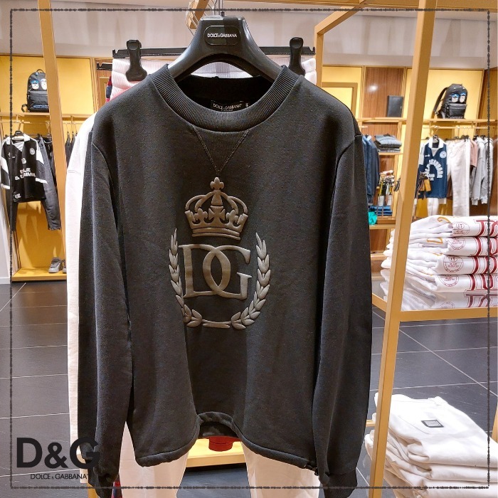 《ラグジュアリー》【Dolce & Gabbana】ロゴ スウェットシャツ