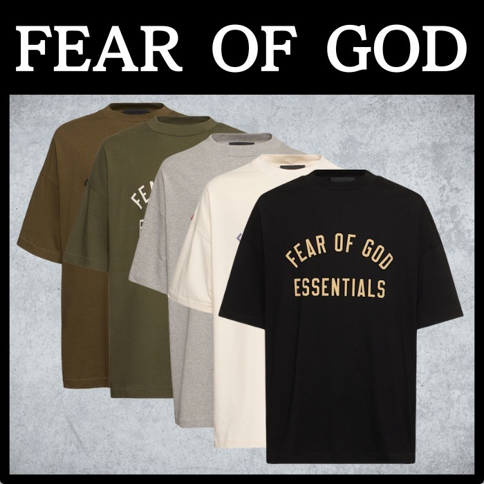 関税・送料込 セットアップにも【FEAR OF GOD】ロゴTシャツ