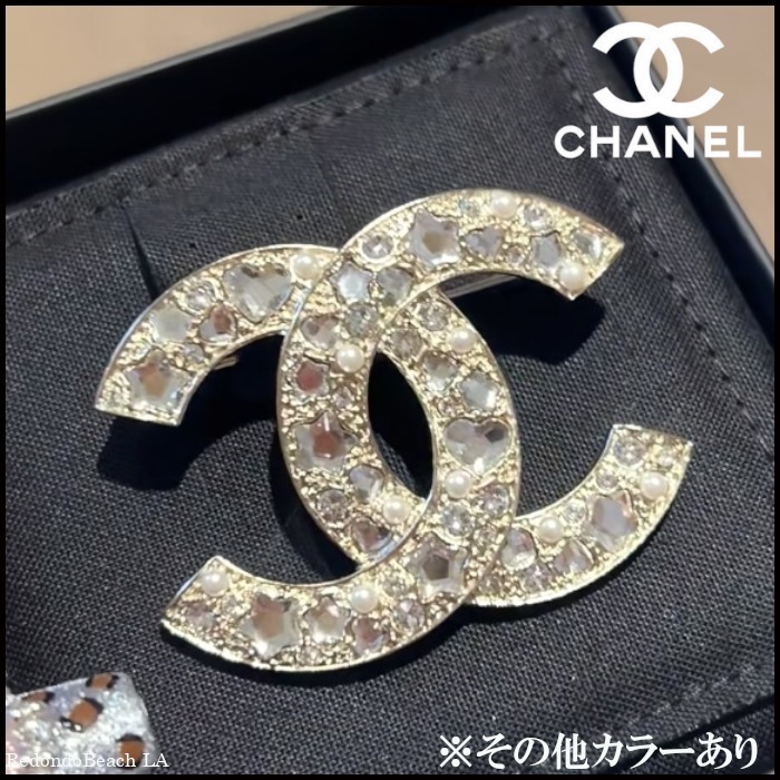 【キラッキラで高級感溢れる】CHANEL★ブローチ★25P限定