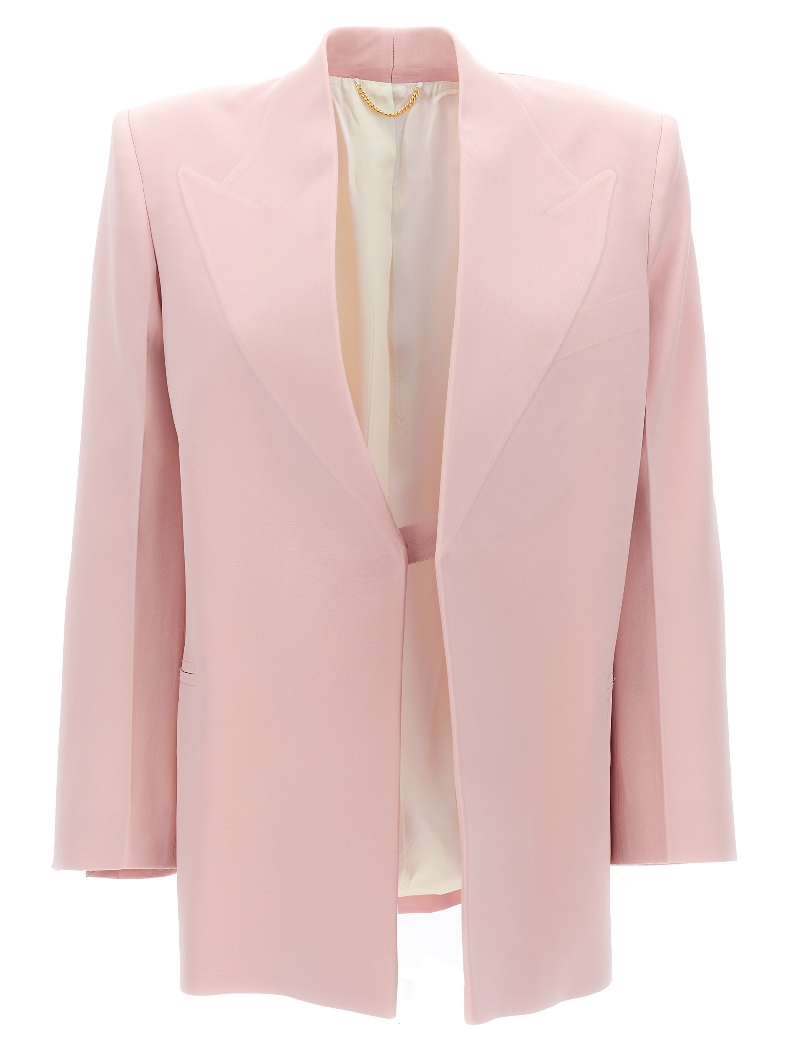 ジャケット VICTORIA BECKHAM Single-breasted blazer jacket Pink