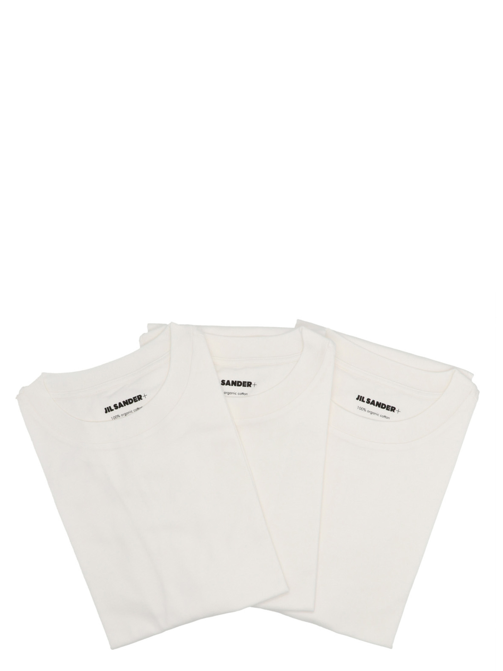 Tシャツ・カットソー JIL SANDER Logo t-shirt pack of 3 White