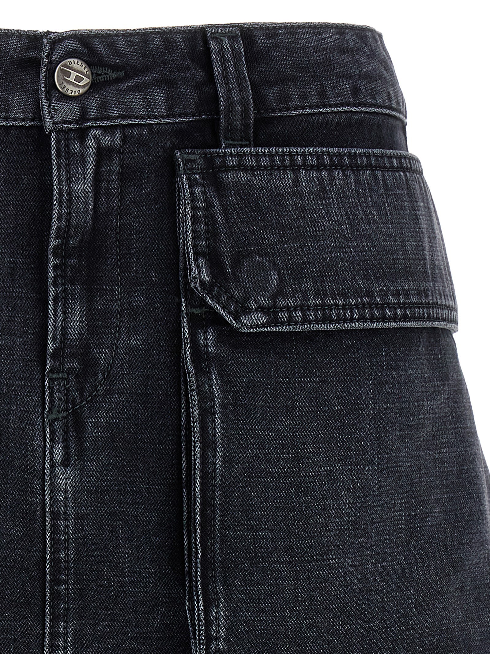 DIESEL 'De-Ton' skirt Black
